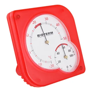 Termometru interior bimetalic cu higrometru (-20 la +50°C) mix