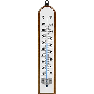 Termometru de cameră cu scară albă (-30°C până la +50°C) 20cm