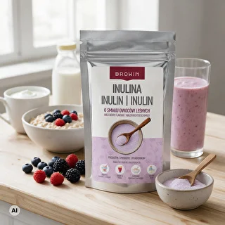 Inulină cu aromă de fructe de pădure, 100 g – photo 4