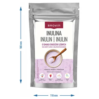 Inulină cu aromă de fructe de pădure, 100 g – photo 3