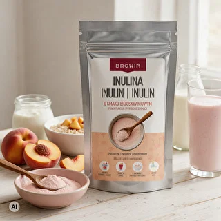 Inulină cu aromă de piersică, 100 g – photo 4