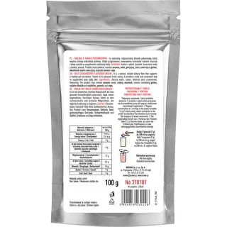 Inulină cu aromă de frăguțe, 100 g – photo 2