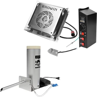 Set dragON pentru afumătoare - module electrice cu controler digital și generator de fum JET 1 LONG
