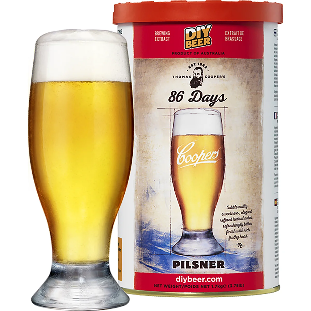 Brewkit Coopers 86 zile Pilsner