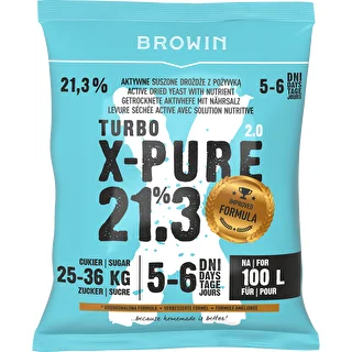 Drojdie Turbo X-Pure 21,3%, 100 L