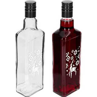 Sticlă Tynktura, 500 ml cu capac filetat - Ren de Crăciun – photo 3