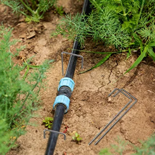 Ace pentru agrotextil, din oțel tip L - 100 buc. – photo 11