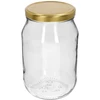 Borcan TO 1,7 L cu capac auriu fi 100/6, 1 buc. ['borcan mare', ' borcan pentru murături', ' borcan pentru murare', ' conserve de casă', ' borcan pentru castraveți', ' borcan pentru marinate', ' borcan pentru conserve de casă', ' borcan TO', ' borcan twist-off', ' borcan cu capac 1', '7 litri', ' borcan pentru murături', ' borcan 1', '7 L', ' la borcan', ' borcan pentru ciuperci', ' borcan pentru conservarea ciupercilor', ' terariu în borcan', ' prelucrarea legumelor și fructelor', ' borcan cu capac auriu', ' borcan cu capac fi 100 mm']