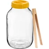 Borcan TO 4 L, clești și capac din plastic fi 100, cu mâner - 2 