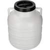 Butoi pentru murături 20 L – alb, cu mânere - 13 