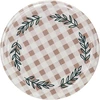 Capace twist-off fi82/6, model în carouri bej, set 10 buc. 