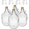 Damigeană Dama 5 L cu capac cu filet, dop și tub de fermentare – set 4 buc. ['damigeană', ' damigeană pentru vin', ' damigeană Dama', ' Dama 5 L', ' balon de 5 L', ' damigeană din sticlă', ' balon din sticlă', ' sticlă Dama 5 L', ' balon din sticlă pentru vin', ' damigeană pentru rachiu de casă']