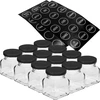 Set 12 x borcan 120ml + 30 etichete pentru marcarea condimentelor ['etichete pentru condimente', ' etichete pentru borcane', ' etichete pentru recipiente', ' etichete pentru recipiente cu condimente', ' etichete pentru ierburi', ' etichete negre pentru condimente', ' etichete autoadezive pentru condimente', ' etichete pentru borcane', ' borcane', ' borcane mici', ' borcănel', ' borcan de sticlă', ' borcane de sticlă', ' borcan cu capac', ' borcane pentru condimente', ' borcan pentru ierburi', ' borcan 120ml']