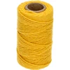 Sfoară de bumbac galbenă 2 mm/55 m/100 g - 5 