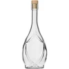 Sticlă decorativă ICONA 500 ml, cu dop tip ciupercă, 1 bucată - 9 