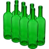 Sticlă pentru vin 0,75 L verde - pachet de 8 buc. - 5 