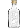 Sticlă tip ploscă 200 ml cu capac filetat și imprimeu „Fructe”, model 2 ['sticlă 0', '2 L', ' sticlă pentru alcool', ' sticlă cu imprimeu', ' lichior', ' sticlă tip ploscă', ' ploscă pentru lichior de fructe', ' sticlă pentru lichior de fructe', ' îmbutelierea băuturilor', ' ploscă cu capac auriu', ' sticle decorative pentru alcool', ' sticle stilate pentru nuntă', ' sticle decorative mici', ' sticlă decorativă cu capac', ' sticlă 200 ml', ' sticlă premium']