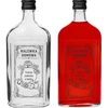 Sticlă tip ploscă 500 ml cu capac filetat, inscripție „Nalewka domowa”, 1 buc. - 5 