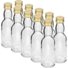 Sticlă „Maluch” cu capac auriu, 40 ml, 10 buc. ['sticlă 40 ml', ' sticluțe mici pentru alcool', ' sticlă cu capac filetat', ' sticluță pentru lichioruri de casă', ' sticlă pentru porții de degustare', ' îmbutelierea băuturilor', ' sticluță elegantă pentru lichioruri', ' siropuri', ' extracte', ' sticle pentru băuturi de casă', ' sticlă pentru alcool', ' sticluțe foarte mici pentru alcool', ' sticluțe stilate pentru nunți', ' sticluță stilată 40 ml', ' sticlă grozavă', ' sticlă premium']