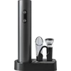 Tirbușon electric cu accesorii pentru vin ['deschizător de vin', ' tirbușon pentru vin', ' set pentru vinificator', ' set pentru vin', ' accesorii pentru vin', ' tirbușon pentru vin', ' deschizător electric de vin', ' tirbușon pentru sticle de vin', ' tirbușon cu accesorii', ' deschiderea vinului', ' tirbușon cu turnător', ' dop cu vacuum pentru vin', ' produse pentru vin', ' scoaterea ușoară a dopului din sticla de vin']