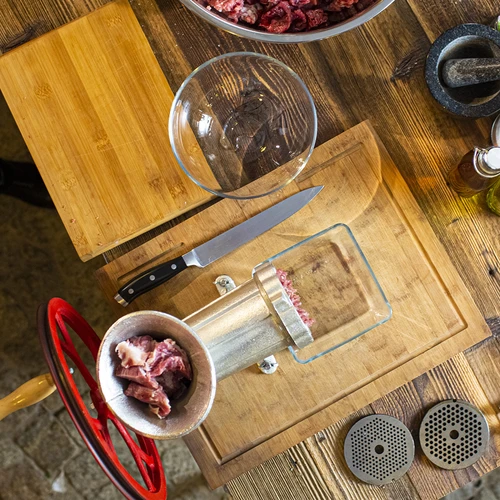 2în1 Mașină de tocat carne, umplutură #32 - 4