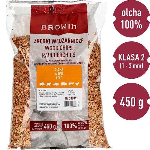 Așchii pentru afumare (100% arin) clasa 2 - 450 g x5 - 3
