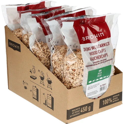 Așchii pentru afumare (100% Fag) clasa 2 - 450g X5