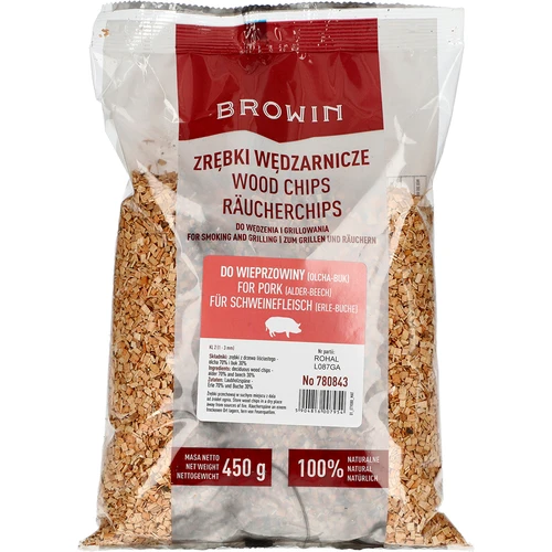 Așchii pentru afumare (70% arin + 30% fag) clasa 2, 450 g x5 - 2
