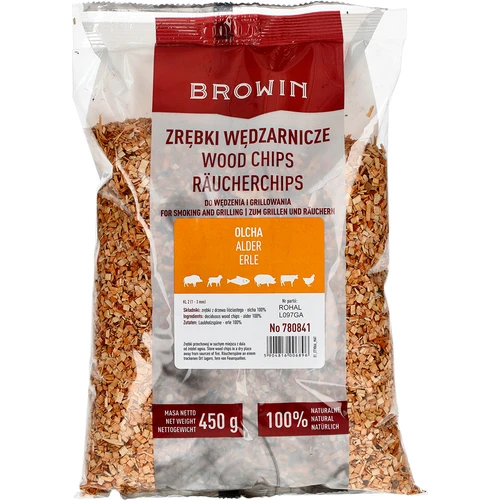 Așchii pentru afumat/grătar, arin, 450 g, cl. 2