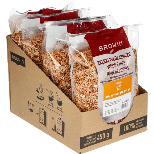 Așchii pentru afumat/grătar, arin, 450 g, cl. 2 - 2