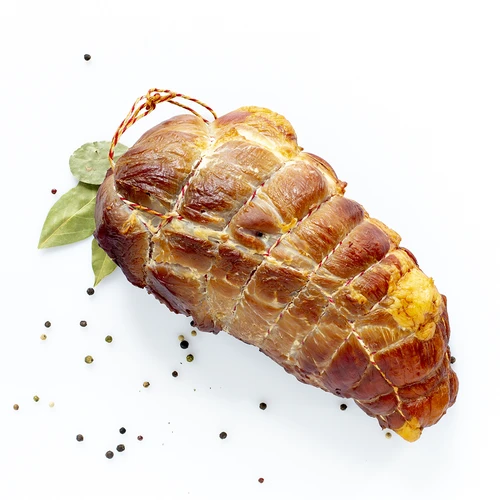 Ață pentru mezeluri alb-roșu bumbac (240°C) 55 m - 5