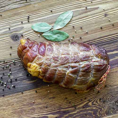 Ață pentru mezeluri alb-roșu bumbac (240°C) 55 m - 3