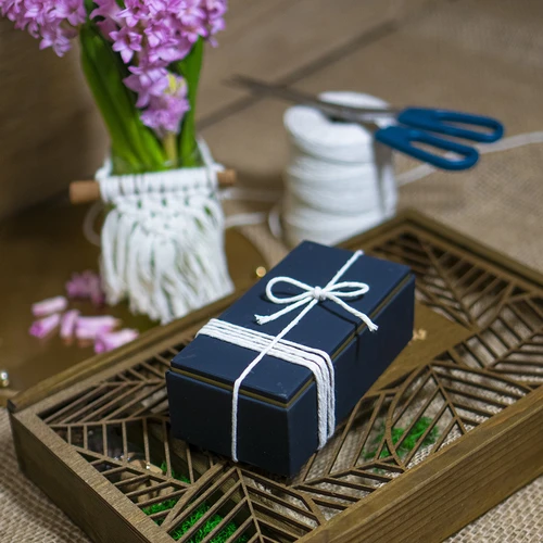 Ață pentru mezeluri din bumbac alb (240°C) 145 m - 4