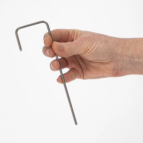 Ace pentru agrotextil tip L 100 buc. - 5