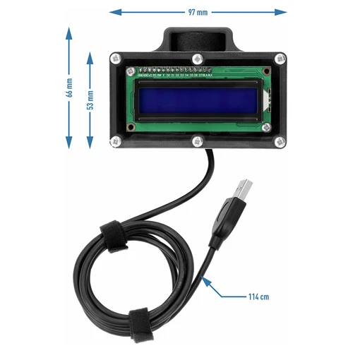 Afișaj pentru termometrul de distilare hawkSTILL Wi‑Fi - 5