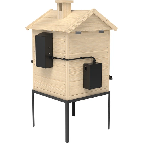 Afumătoare 115 L dragON Wood 60E din lemn, cu modul de încălzire electric și controler - 4