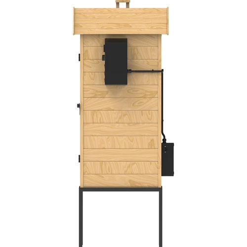 Afumătoare 200 L dragON Larch E21 - din larice, cu modul de încălzire electric și controler - 4