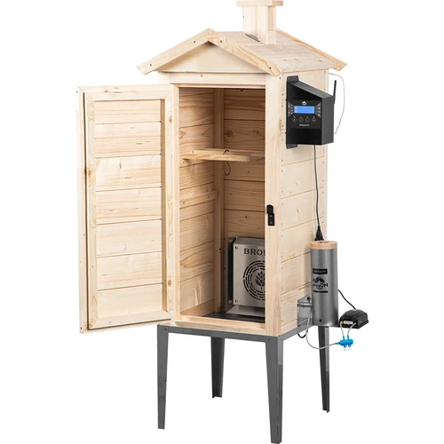 Afumătoare cu Wi-Fi, 200 L – dragON WOOD 100IQ cu modul electric de încălzire și controler - 2