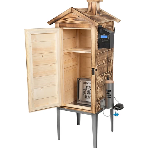 Afumătoare cu Wi‑Fi, 200 L – dragON WOOD 100IQ cu modul electric de încălzire și controler, pe lemne - 2
