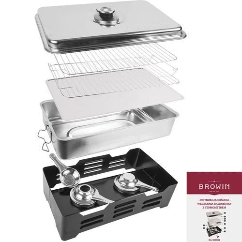 Afumătoare de balcon cu termometru - 3