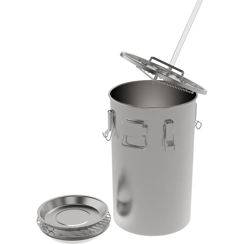 Afumătoare de casă în oală, 35 L, pentru aragaz - 3