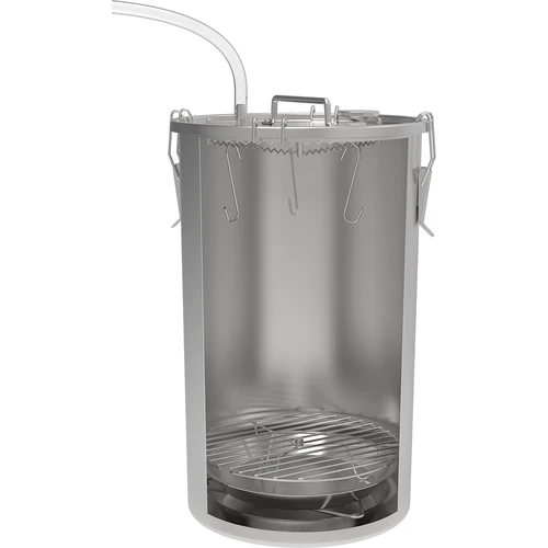 Afumătoare de casă în oală, 35 L, pentru aragaz - 5