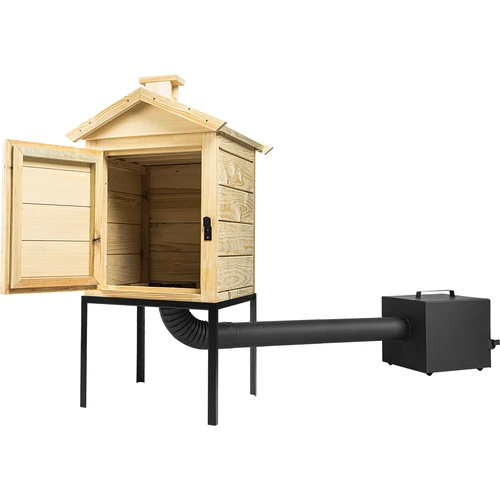 Afumătoare din lemn 60 cm, cu vatră - 3