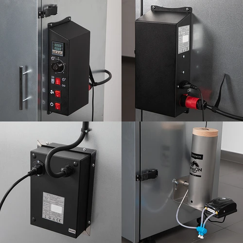 Afumătoare dragON din oțel 220 L – cu controler digital - 5