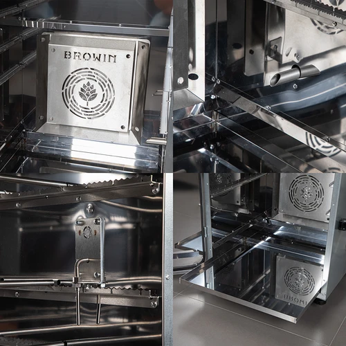 Afumătoare dragON din oțel 220 L – cu controler digital - 6