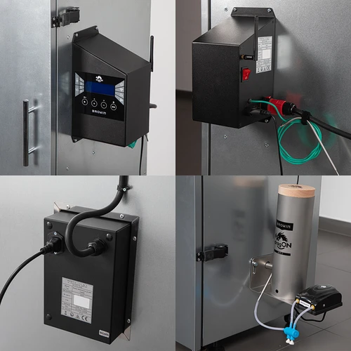 Afumătoare dragON din oțel 220 L, IQ – cu controler Wi-Fi - 5