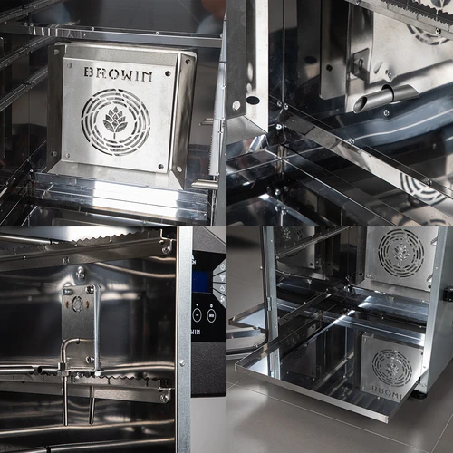 Afumătoare dragON din oțel 220 L, IQ – cu controler Wi-Fi - 6