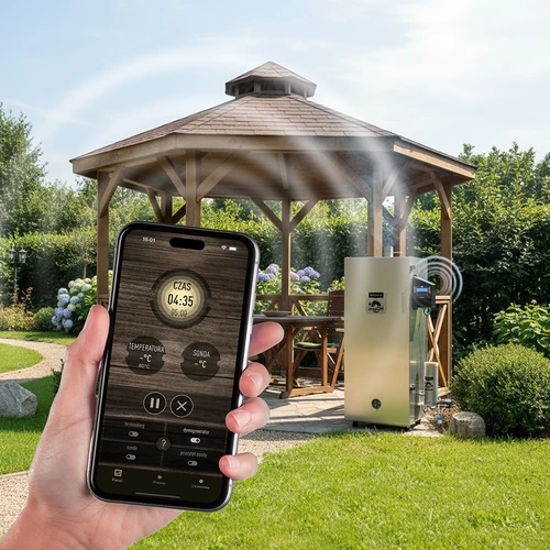 Afumătoare dragON din oțel 220 L, IQ – cu controler Wi-Fi - 12