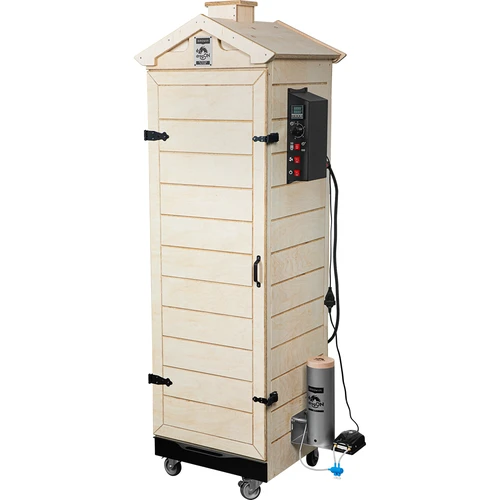 Afumătoare dragON PLYWOOD NATURE – fără cadru, modulară, cu controler digital, 320 L - 2