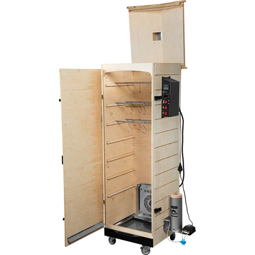 Afumătoare dragON PLYWOOD NATURE – fără cadru, modulară, cu controler digital, 320L - 3